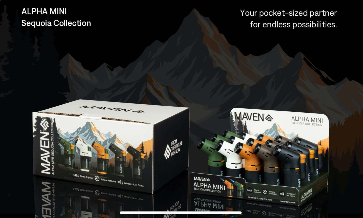 Maven | Alpha Mini| Sequoia Collection