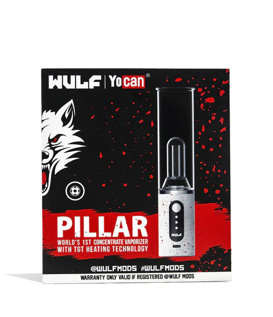 Wulf Mods x Yocan Pillar Mini E-Rig 1400mAh Concentrate Device